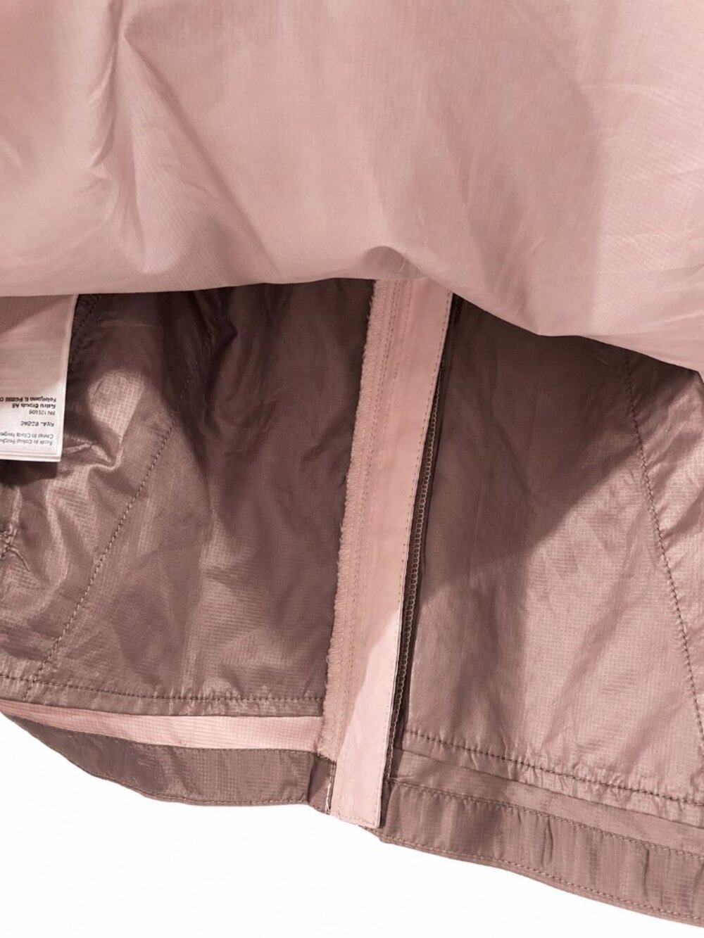 Kari Traa Sanne Wind Jacket Small Prim Pink Windbreaker Packable Hooded Full Zip - Picture 7 of 7